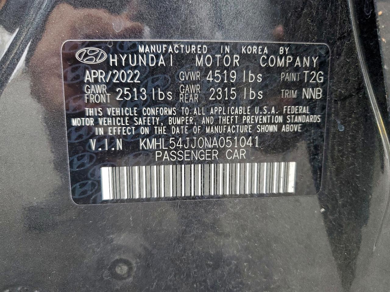 2022 Hyundai Sonata Hybrid - zdjęcie 13