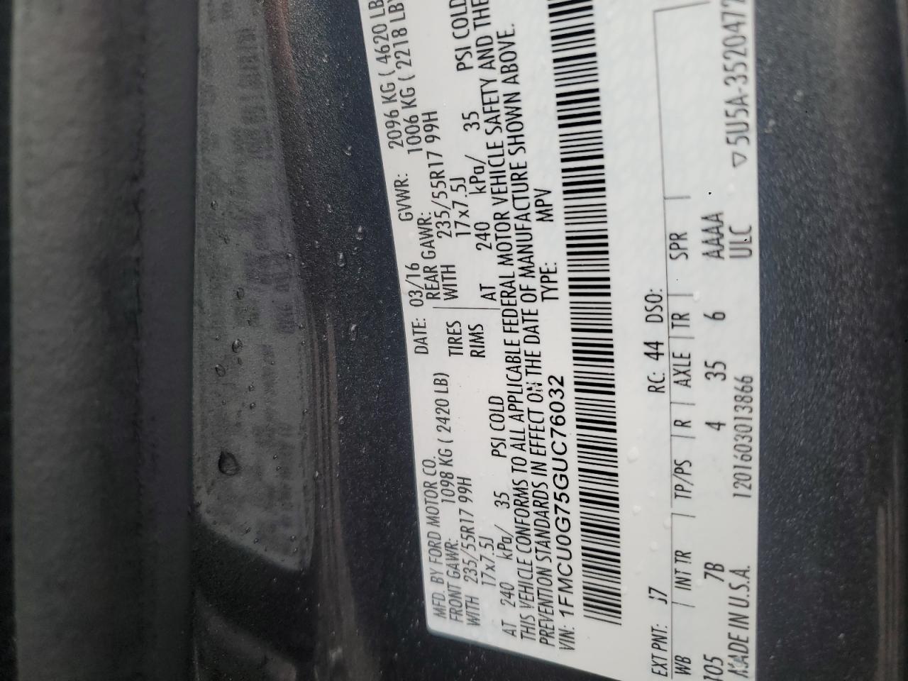 2016 Ford Escape Se - zdjęcie 13