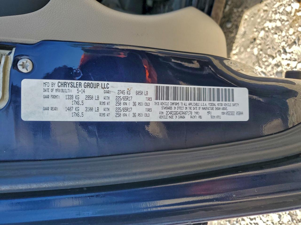 2014 Dodge Grand Caravan Se - zdjęcie 13