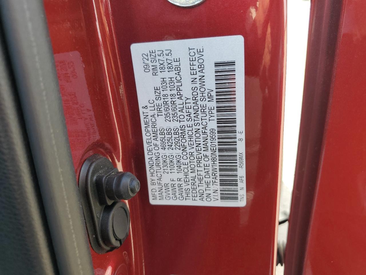 2022 Honda CR-V - zdjęcie 13