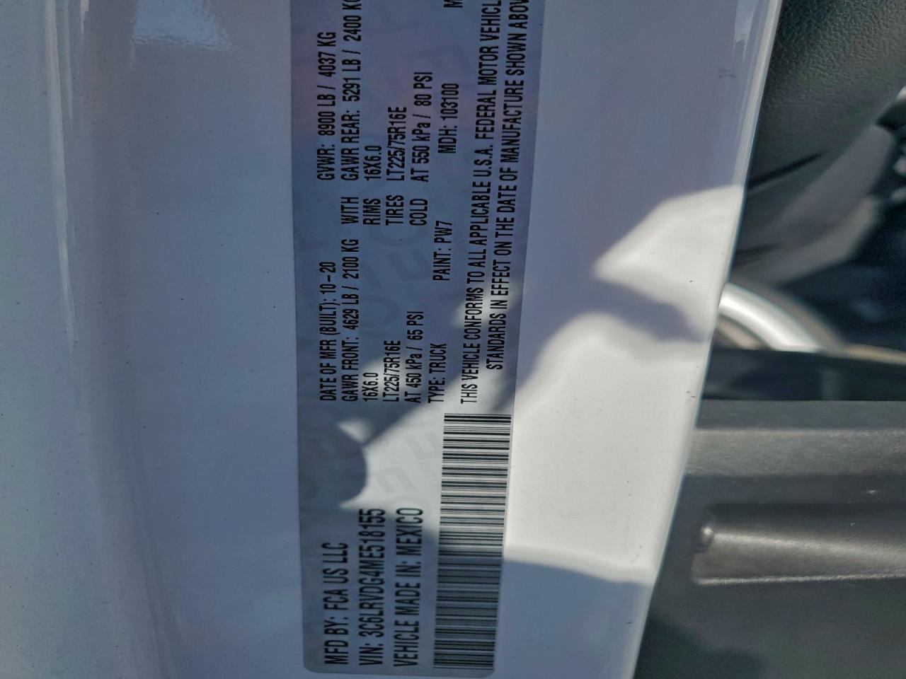 2021 Ram Promaster 2500 2500 High - zdjęcie 12