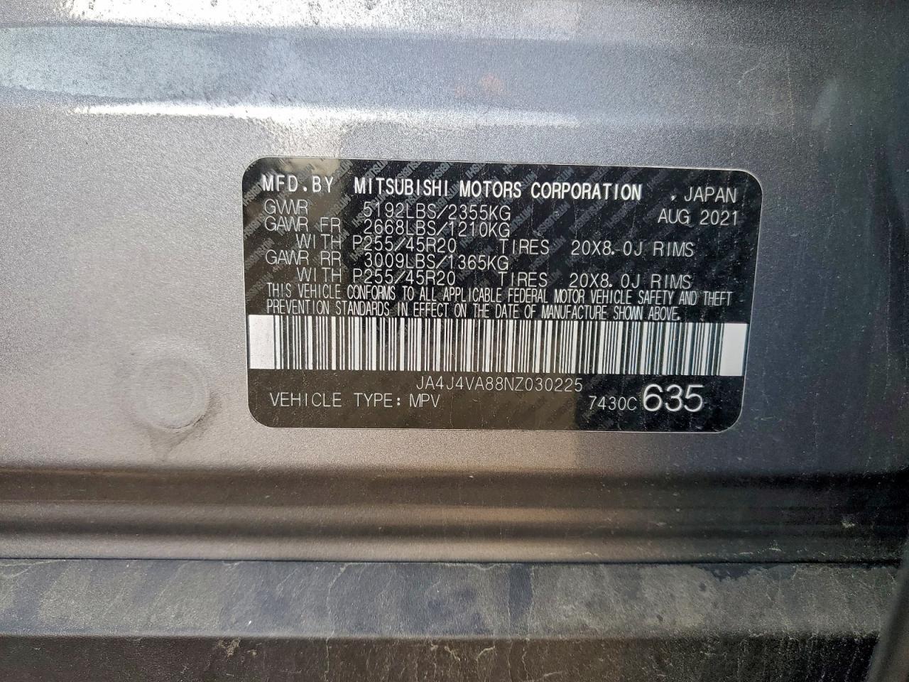 2022 Mitsubishi Outlander Sel - zdjęcie 13