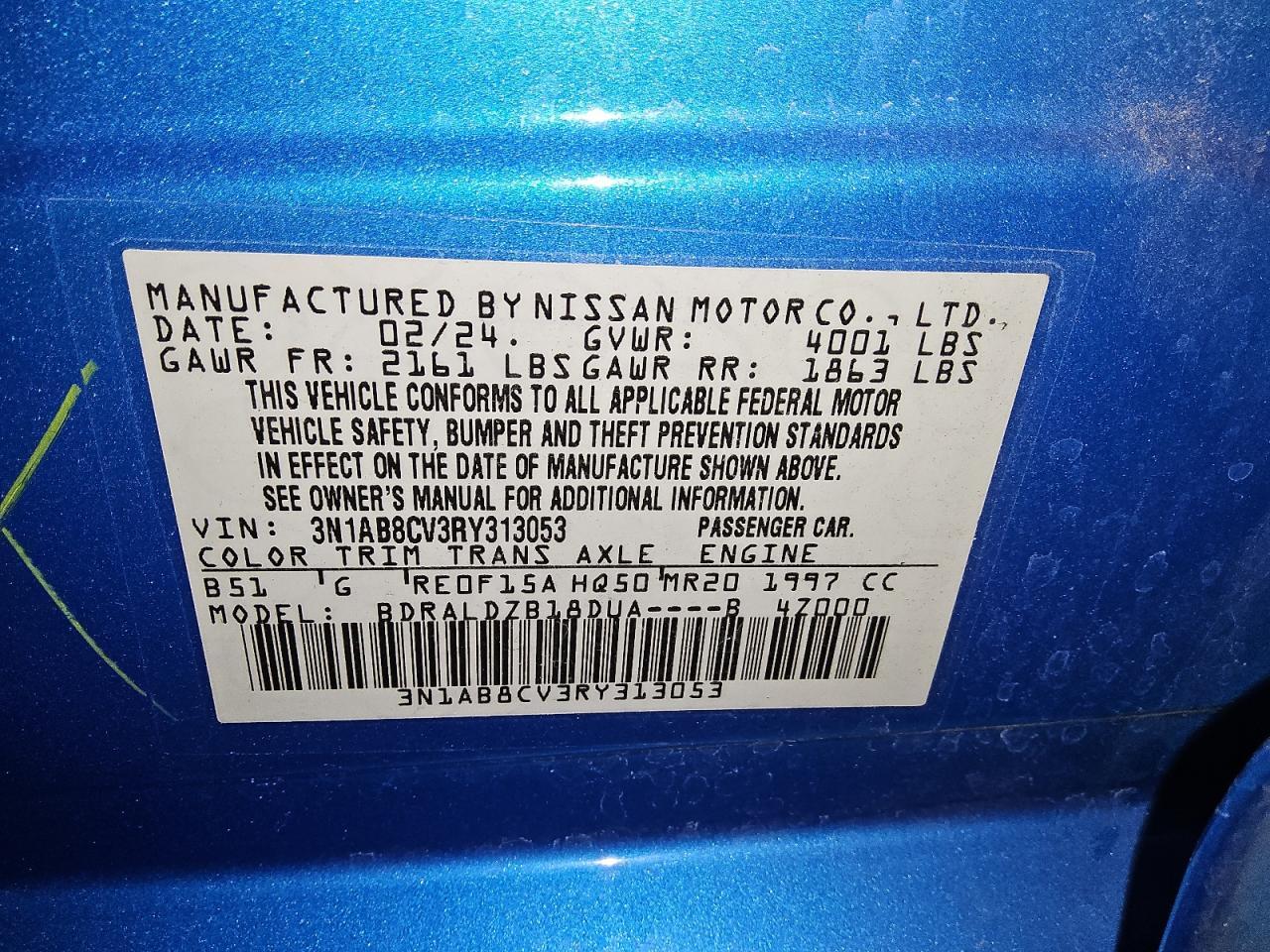 2024 Nissan Sentra - zdjęcie 12