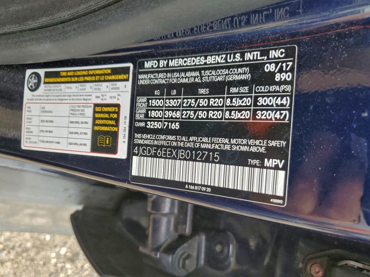 2018 Mercedes-Benz Gls 450 4Matic - zdjęcie 14