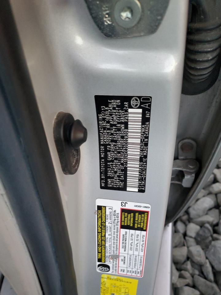 2013 Toyota Corolla Base - zdjęcie 12