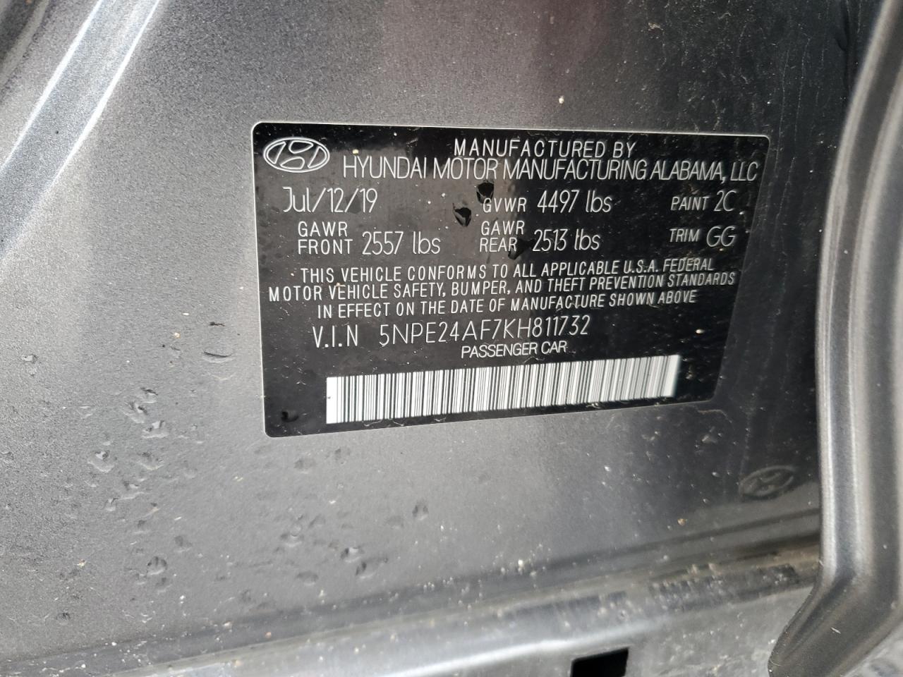 2019 Hyundai Sonata - zdjęcie 13