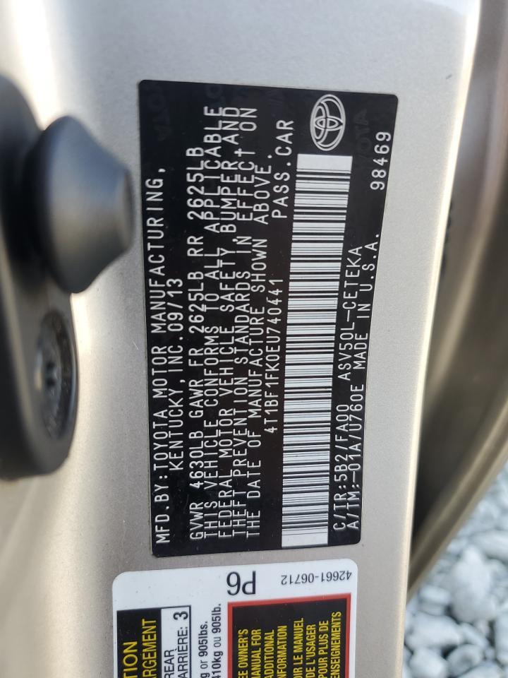 2014 Toyota Camry - zdjęcie 12