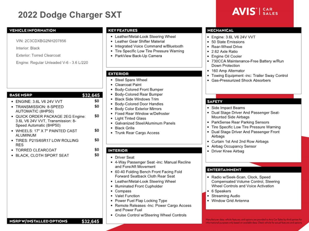 2022 Dodge Charger Sxt - zdjęcie 12