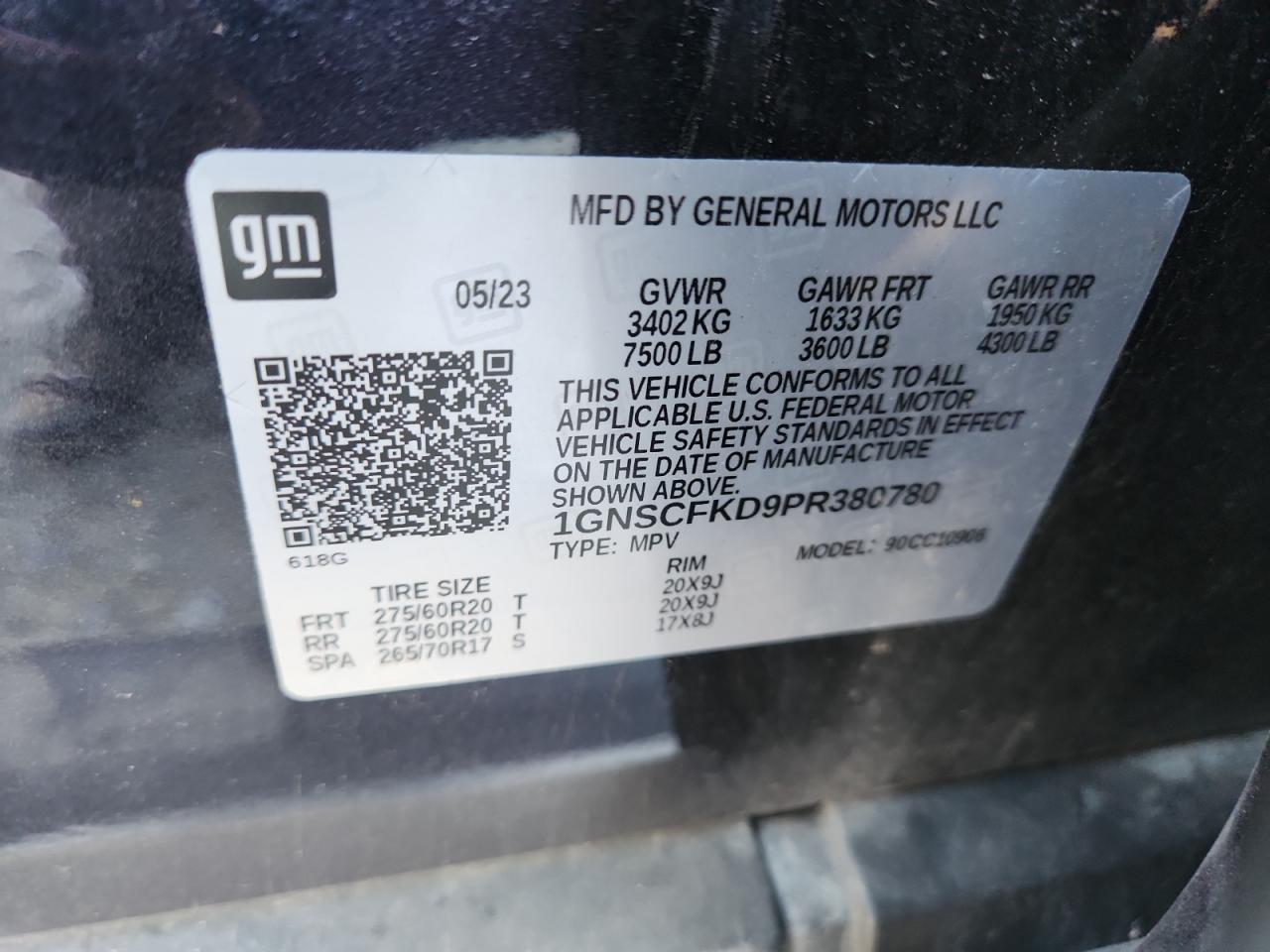 2023 Chevrolet Suburban C1500 Premier - zdjęcie 13