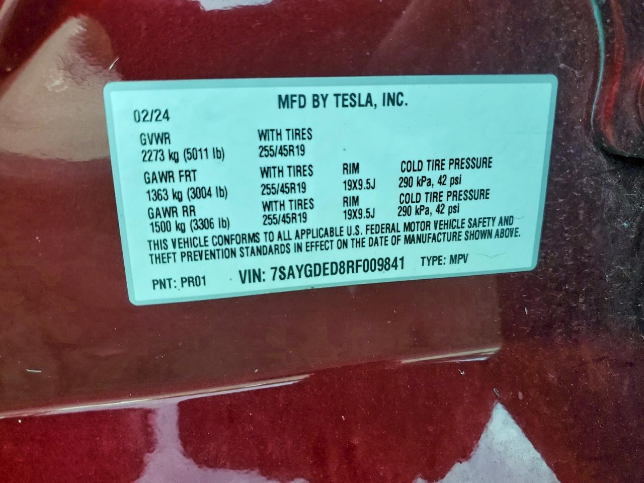 2024 Tesla Model Y - zdjęcie 12