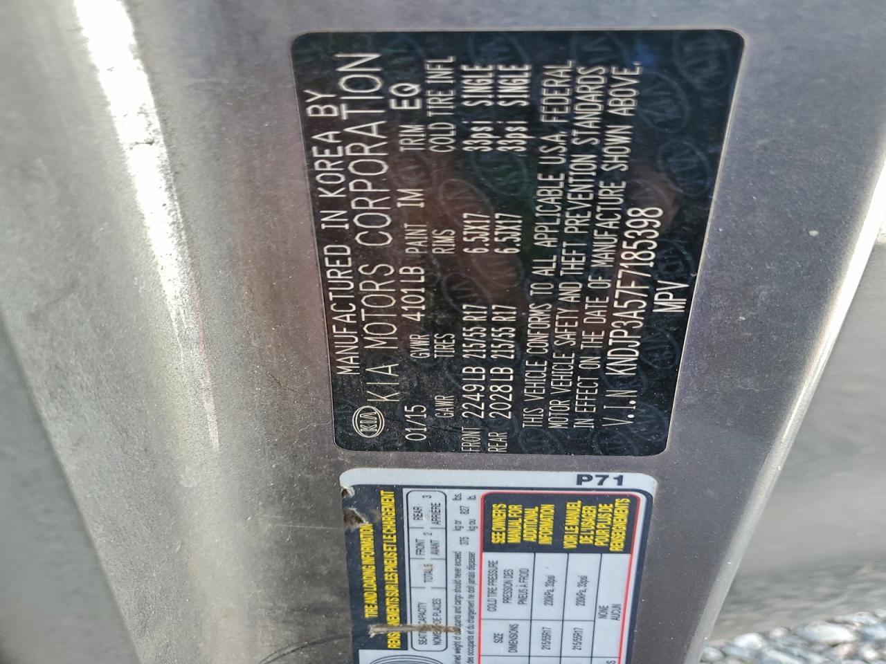 2015 Kia Soul - zdjęcie 13