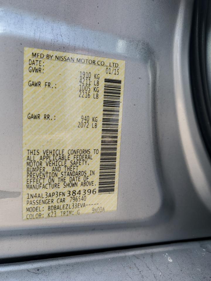 2015 Nissan Altima 2.5 - zdjęcie 12