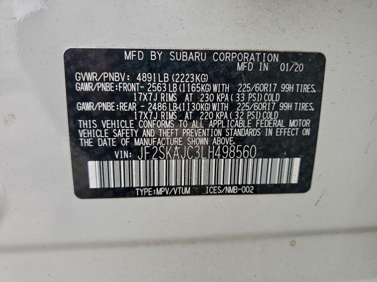 2020 Subaru Forester - zdjęcie 12