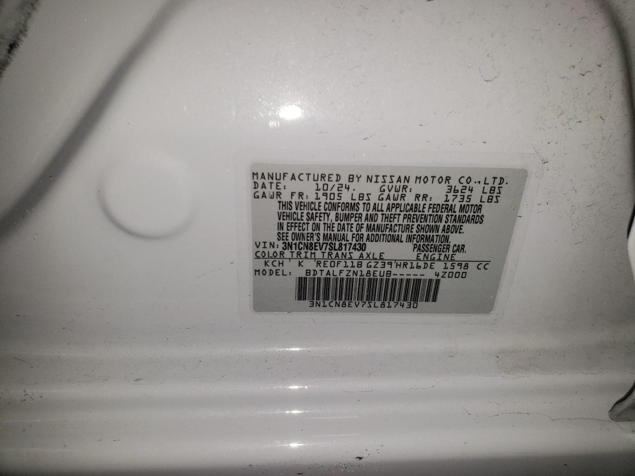 2025 Nissan Versa - zdjęcie 12