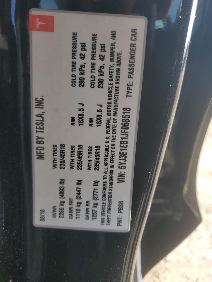 2018 Tesla Model 3 - zdjęcie 12