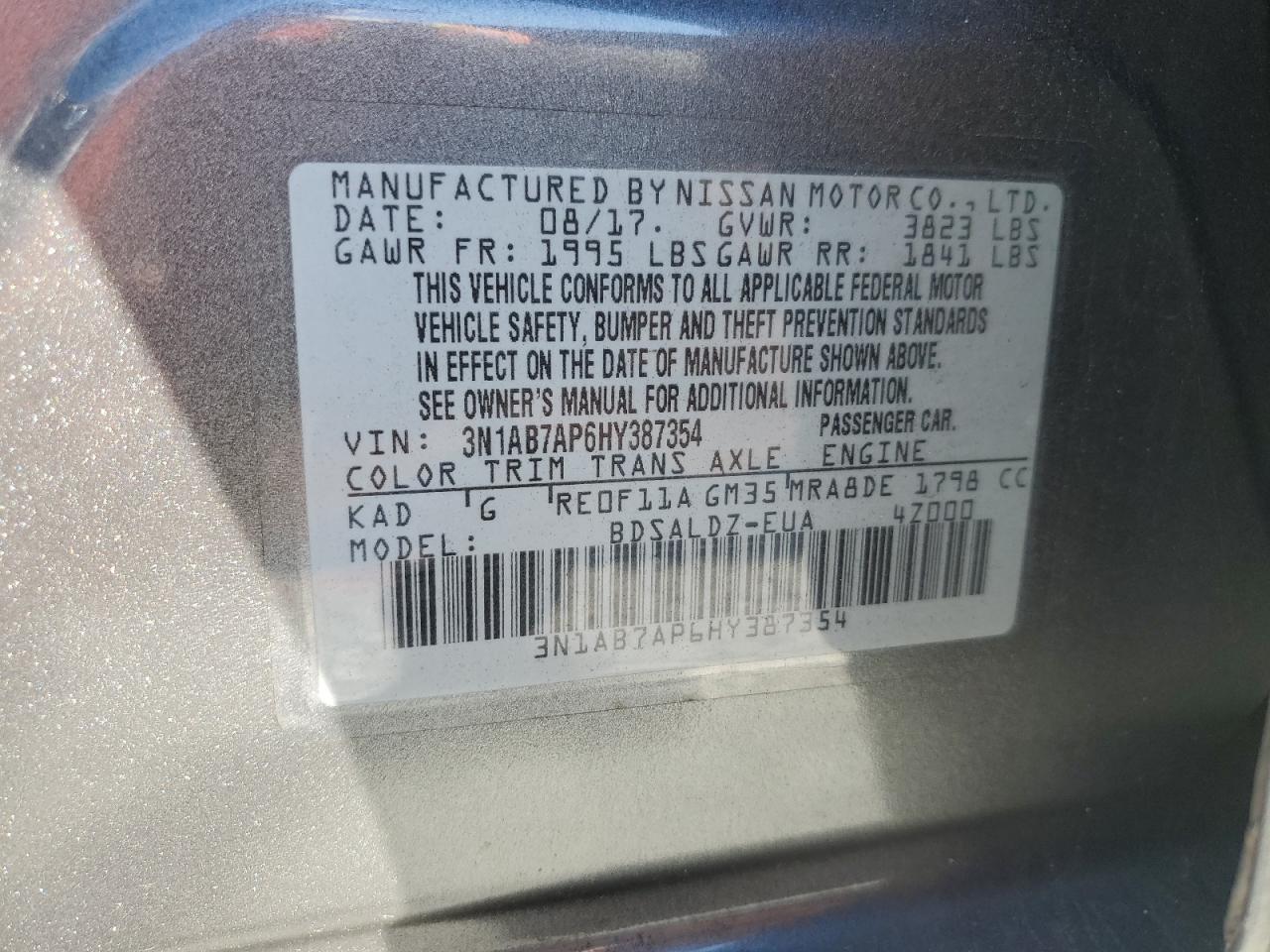 2017 Nissan Sentra - zdjęcie 13