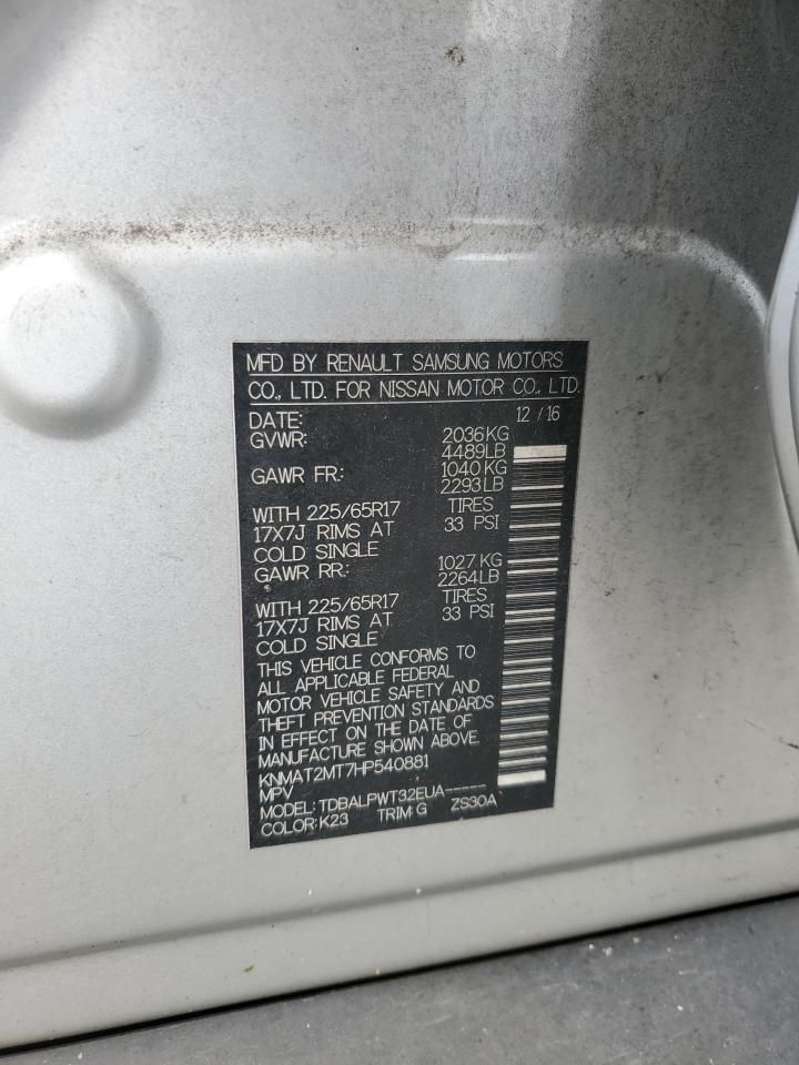 2017 Nissan Rogue - zdjęcie 14