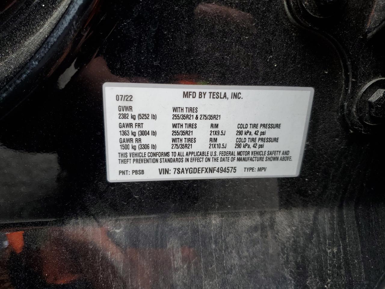 2022 Tesla Model Y - zdjęcie 12