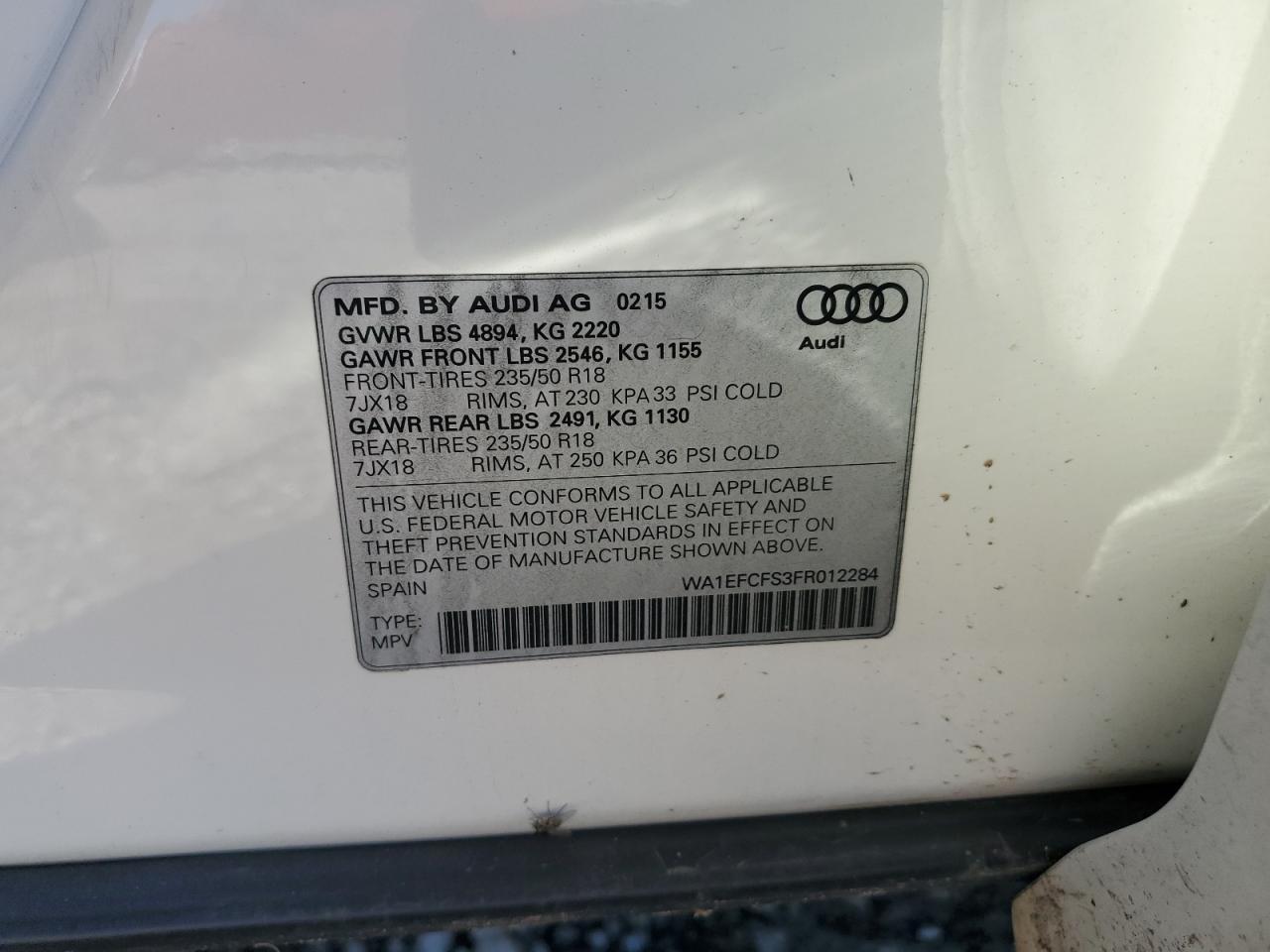 2015 Audi Q3 - zdjęcie 12