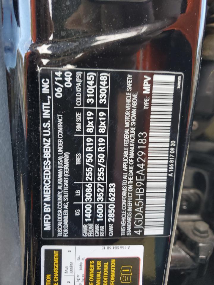 2014 Mercedes-Benz Klasa M - zdjęcie 13