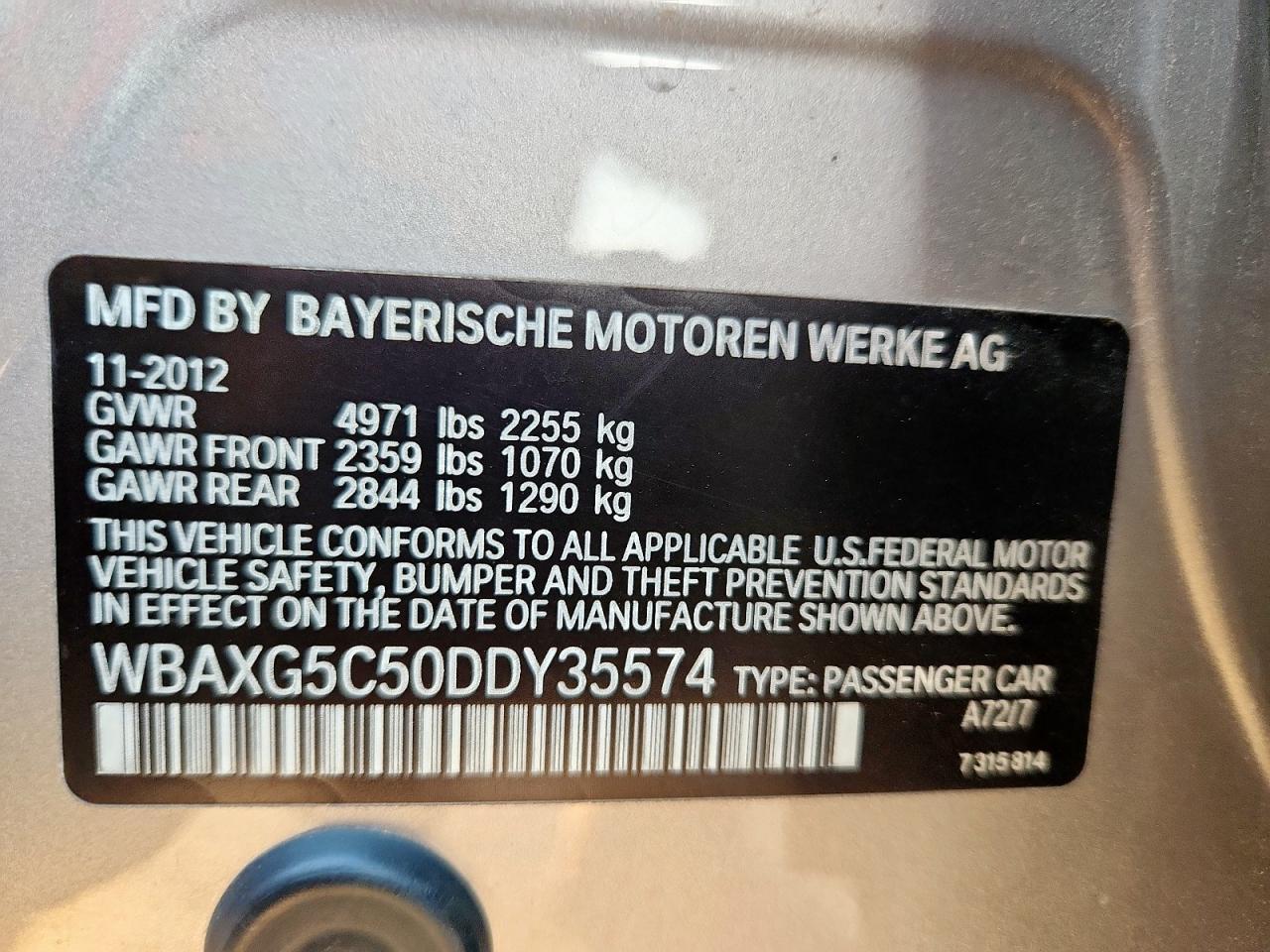2013 BMW 528 I - zdjęcie 12