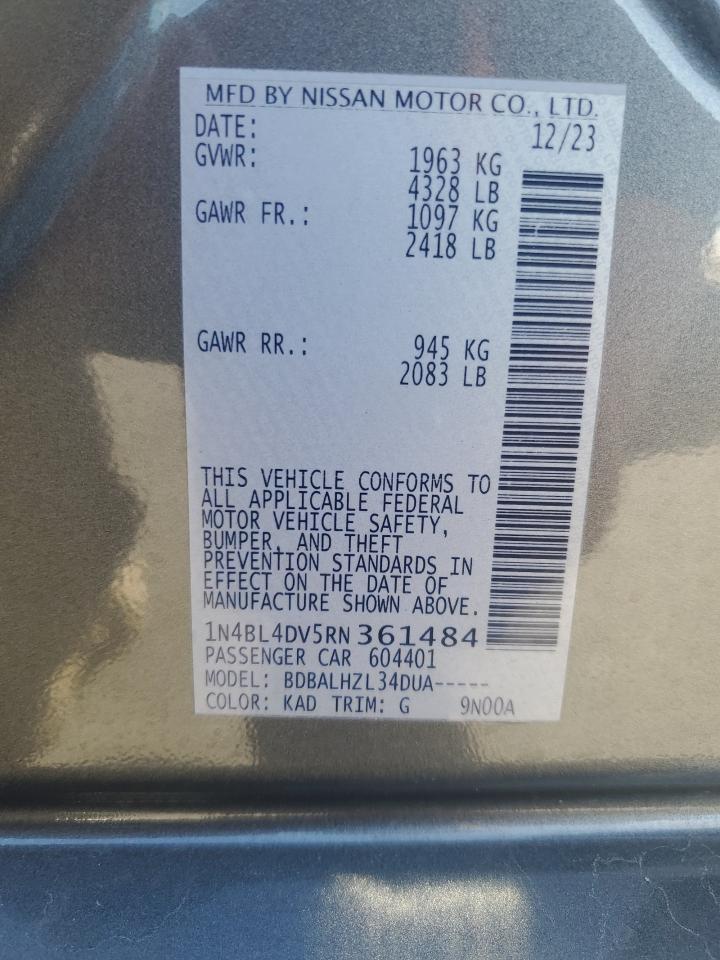2024 Nissan Altima - zdjęcie 13