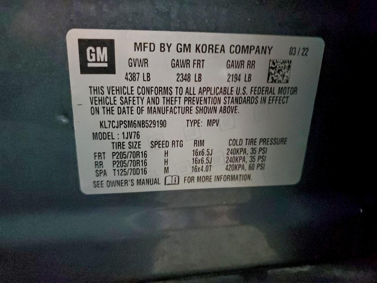 2022 Chevrolet Trax 1Lt - zdjęcie 13