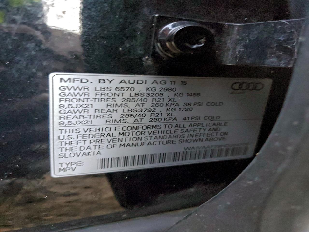 2017 Audi Q7 - zdjęcie 13