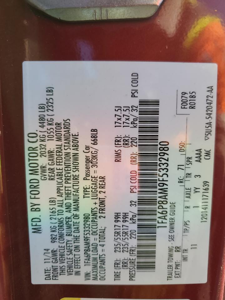 2015 Ford Mustang - zdjęcie 12