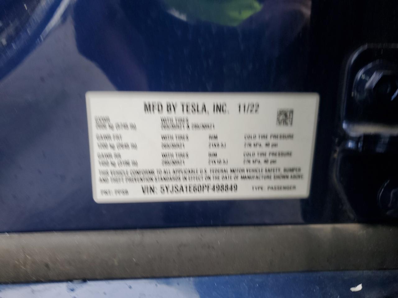 2023 Tesla Model S - zdjęcie 12