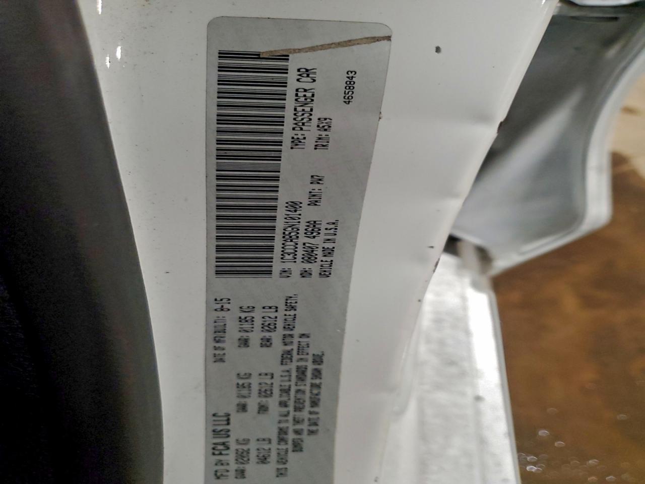 2016 Chrysler 200 - zdjęcie 12