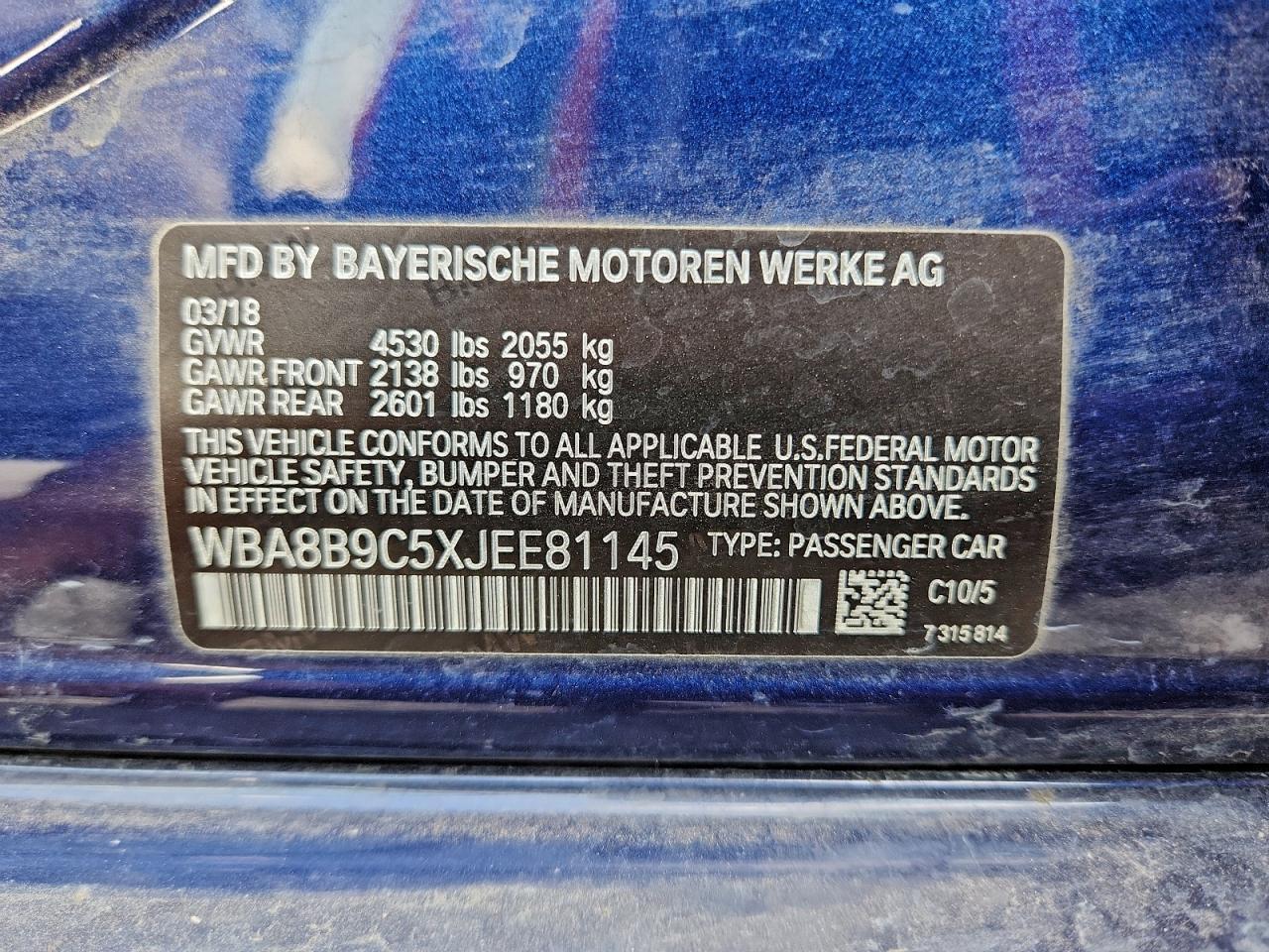 2018 BMW 330 I - zdjęcie 12