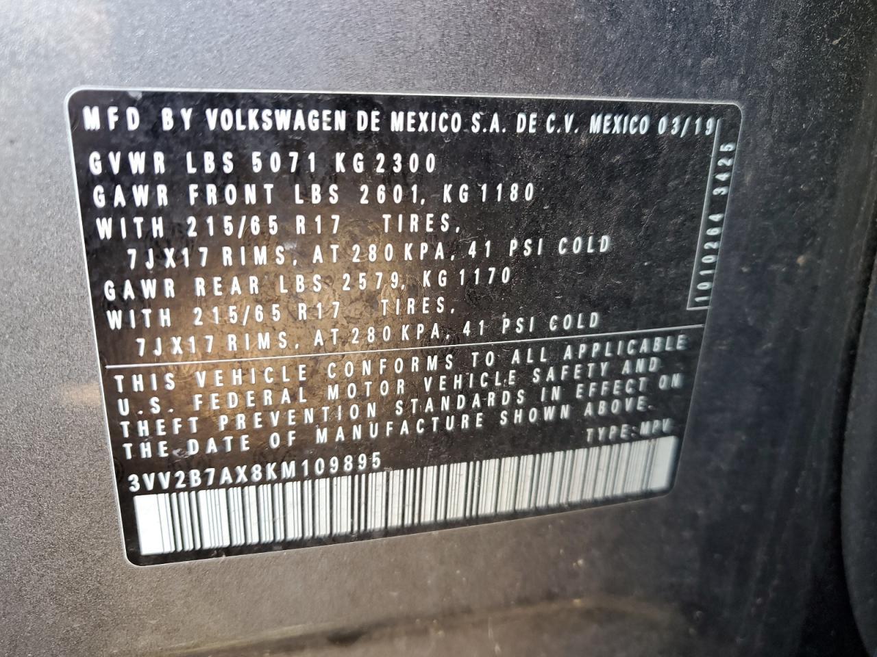 2019 Volkswagen Tiguan Se - zdjęcie 13