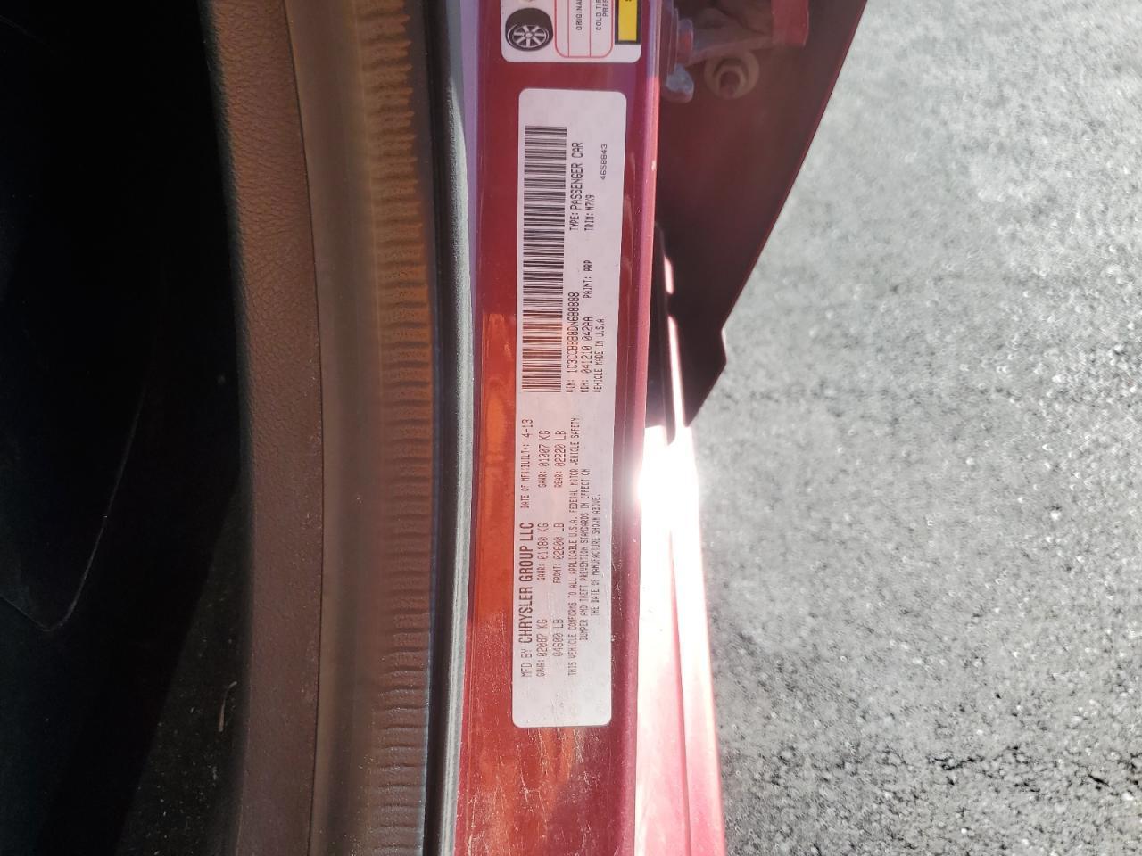 2013 Chrysler 200 - zdjęcie 12