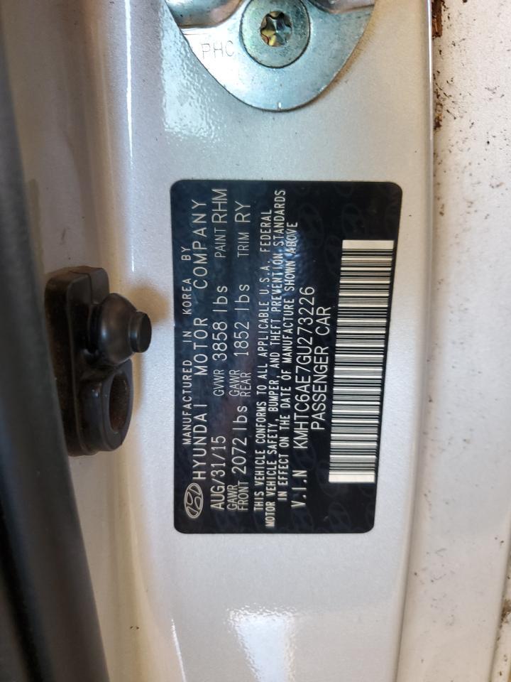 2016 Hyundai Veloster Turbo - zdjęcie 14