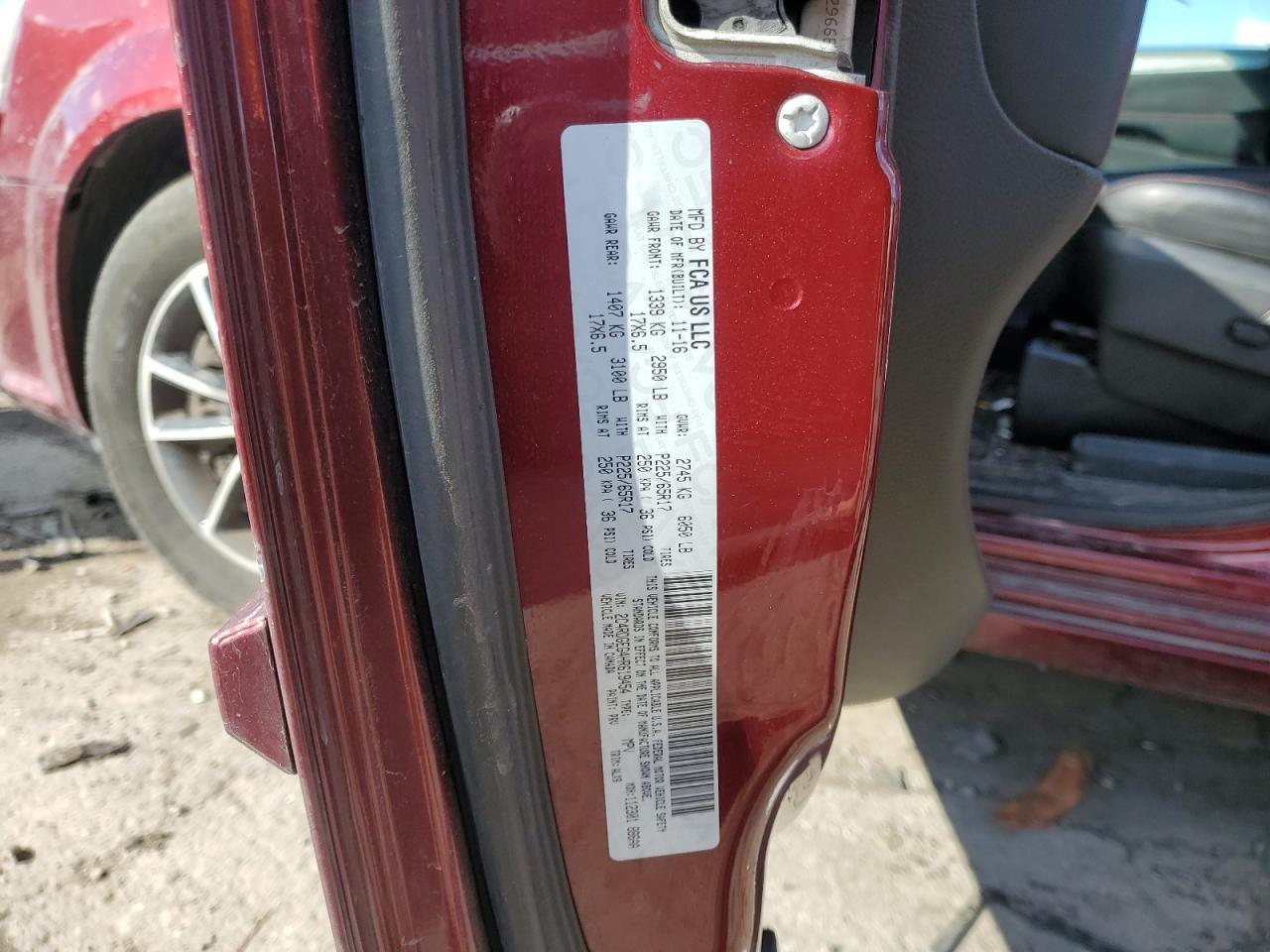 2017 Dodge Caravan - zdjęcie 13