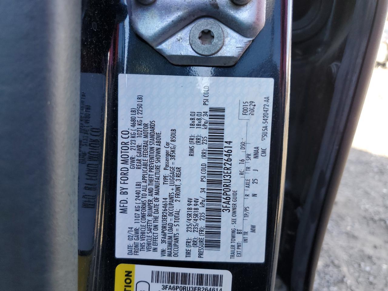 2014 Ford Fusion - zdjęcie 12
