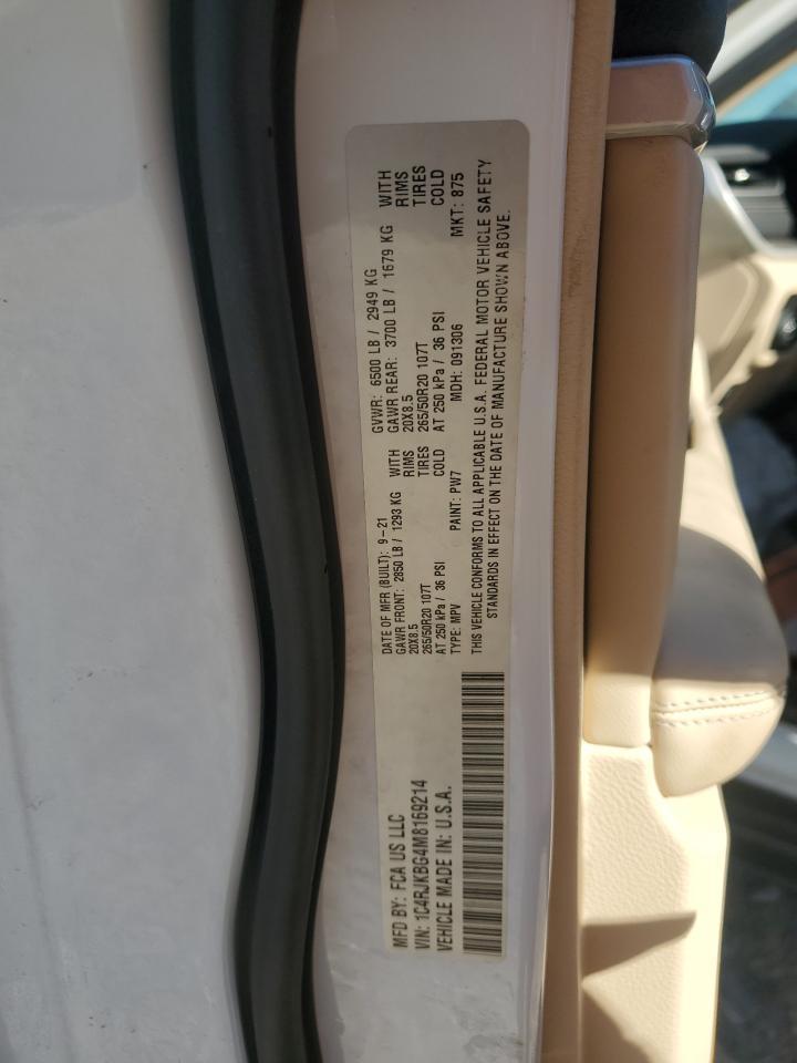 2021 Jeep Grand Cherokee L Limited - zdjęcie 13