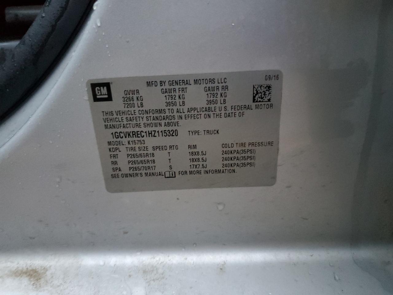 2017 Chevrolet Silverado K1500 Lt - zdjęcie 12