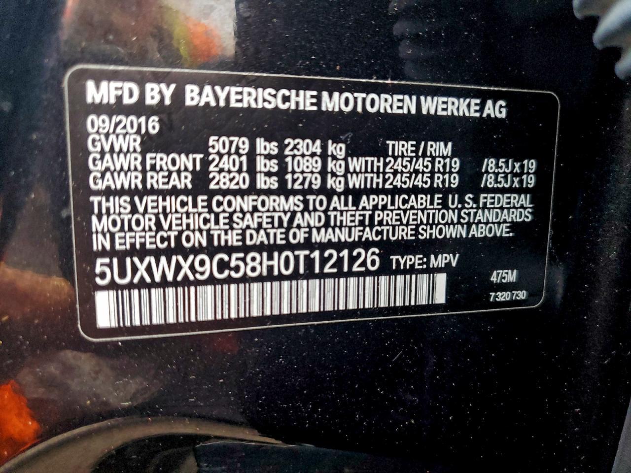 2017 BMW X3 - zdjęcie 13