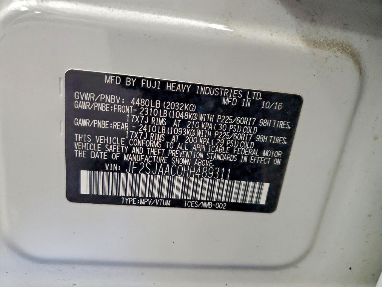 2017 Subaru Forester - zdjęcie 12