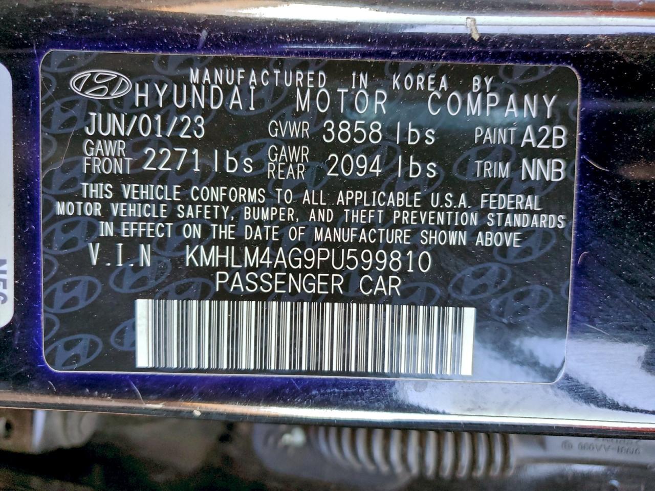 2023 Hyundai Elantra - zdjęcie 13