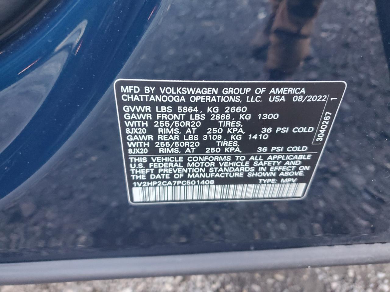 2023 Volkswagen Atlas Se - zdjęcie 13