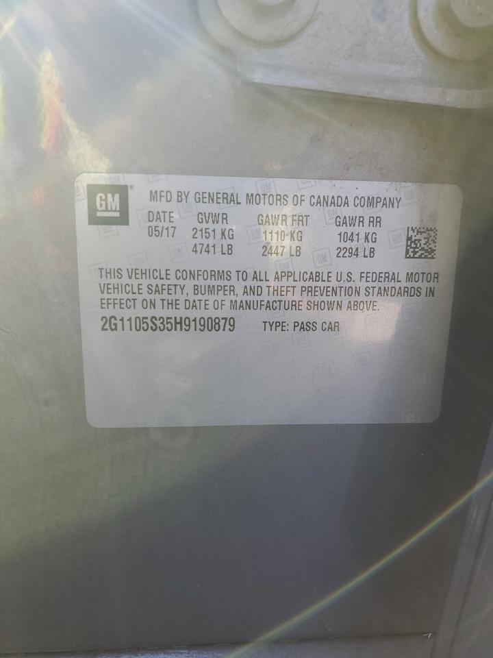 2017 Chevrolet Impala Lt - zdjęcie 13