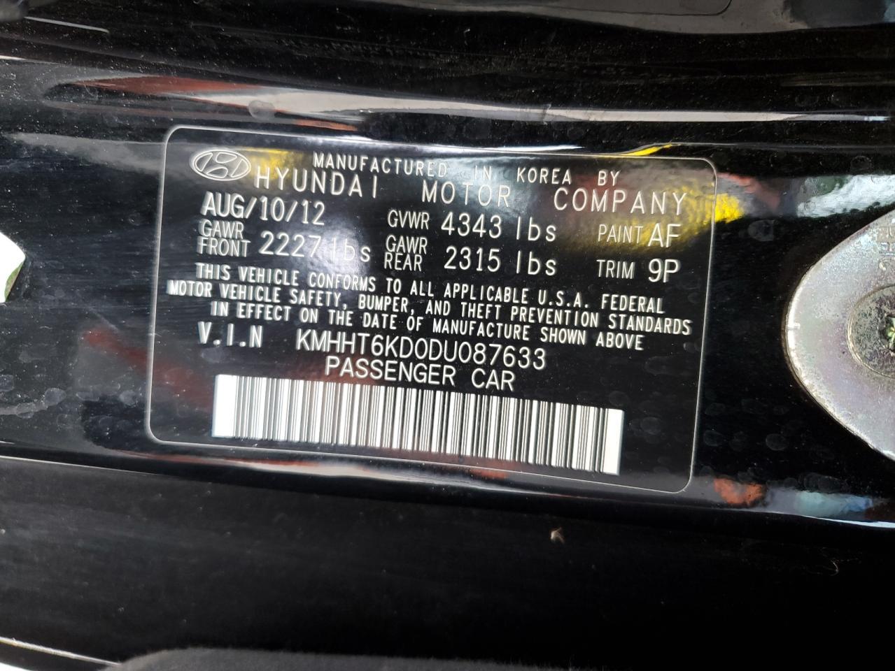 2013 Hyundai Genesis Coupe 2.0T Premium - zdjęcie 12