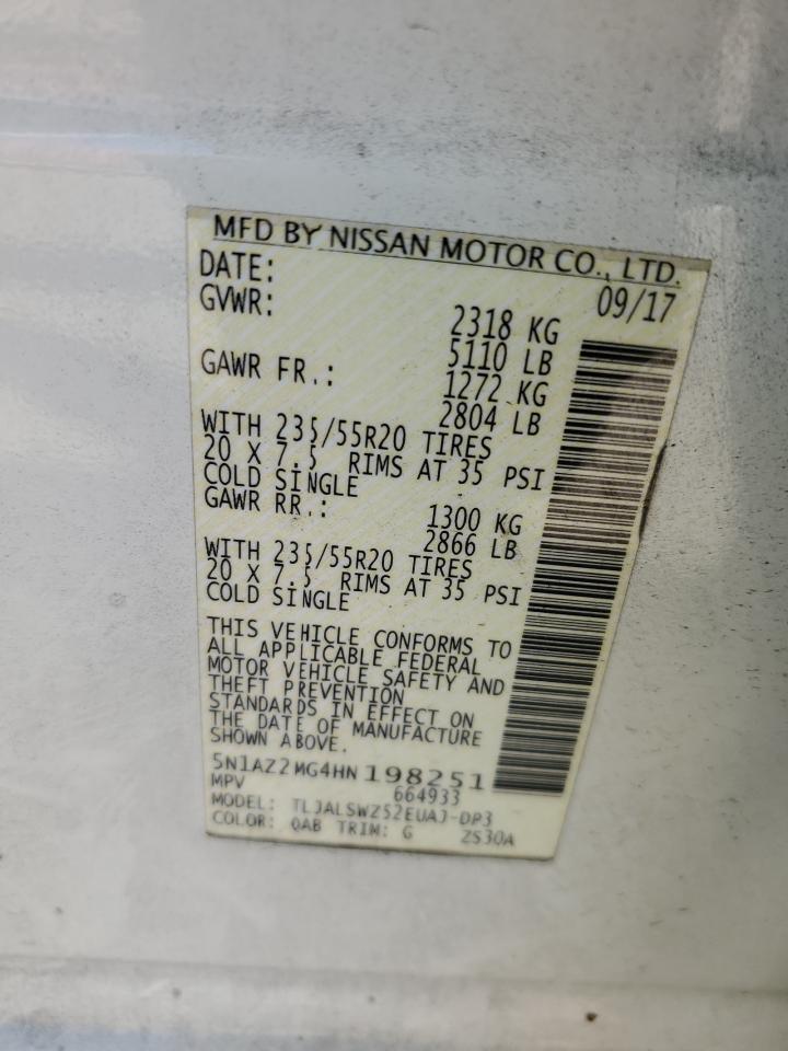 2017 Nissan Murano - zdjęcie 13