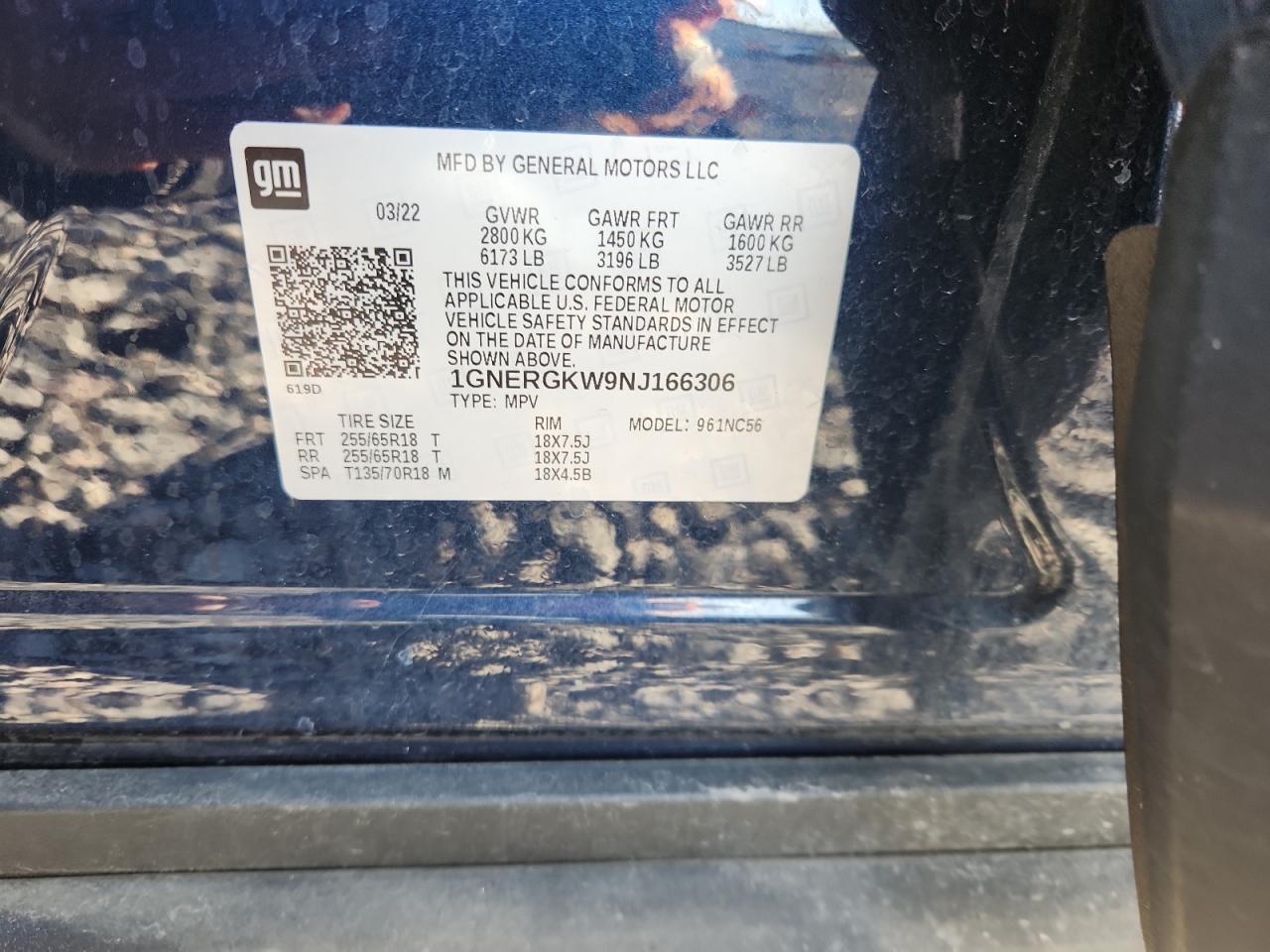 2022 Chevrolet Traverse Lt - zdjęcie 12