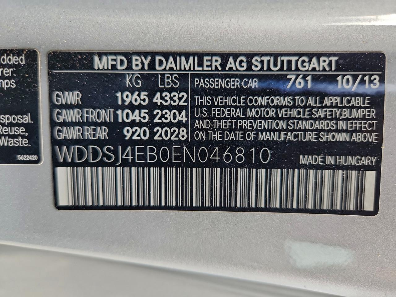 2014 Mercedes-Benz Cla 250 - zdjęcie 12