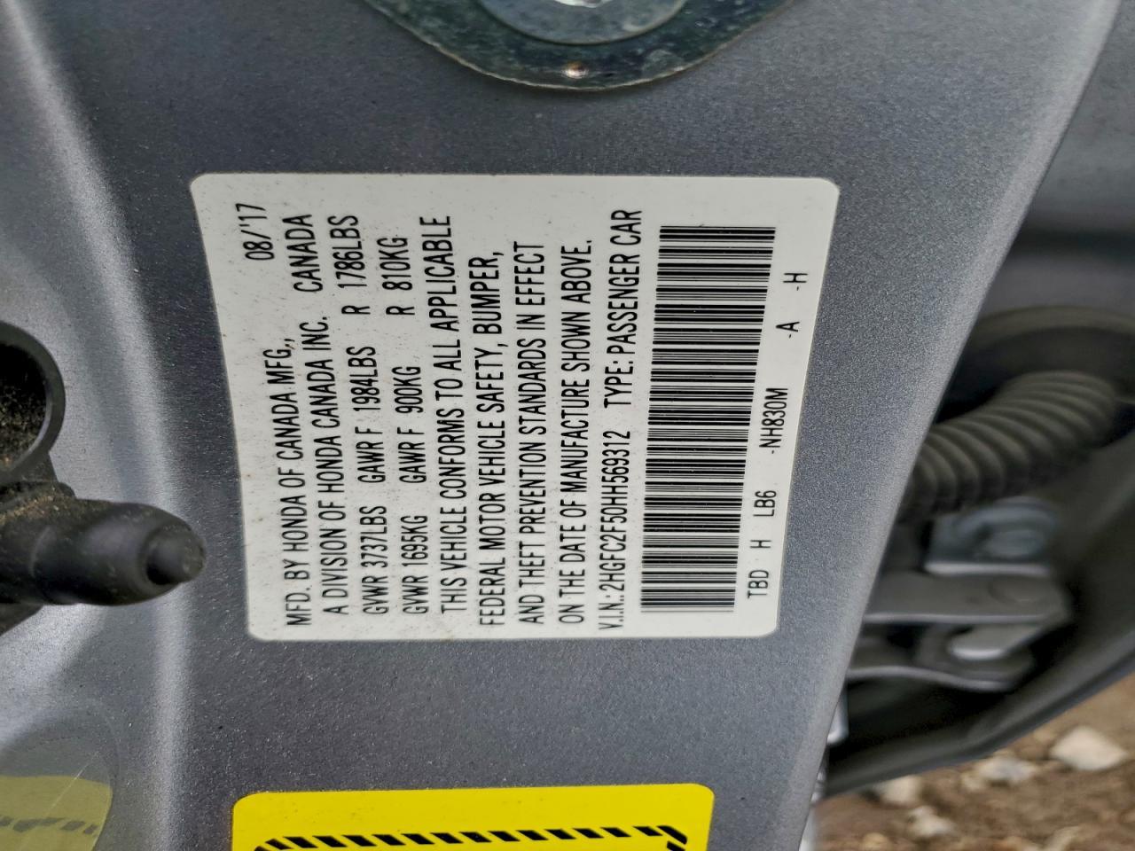 2017 Honda Civic - zdjęcie 12