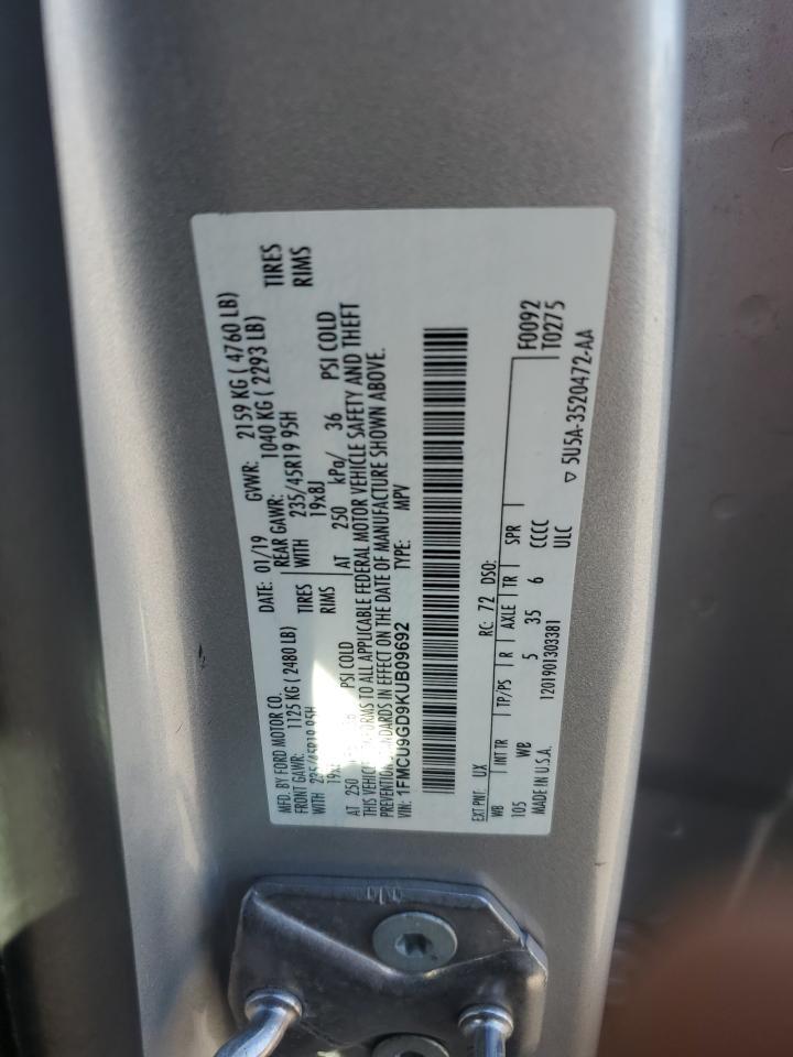 2019 Ford Escape - zdjęcie 13